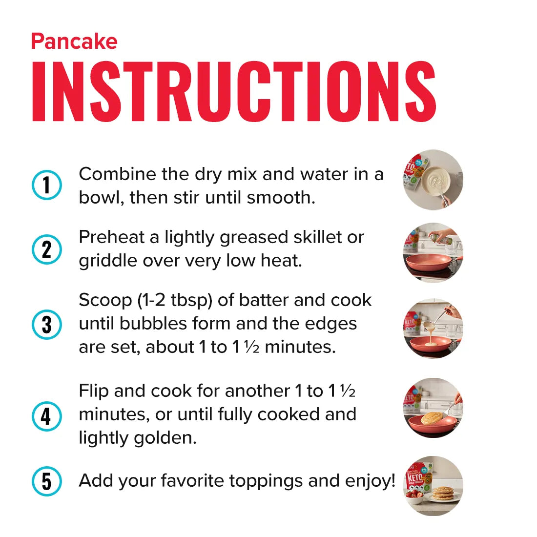 Pancake Instructions