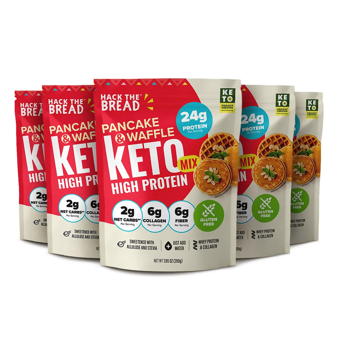 Keto Pancake And Waffle Mix (5 pack)