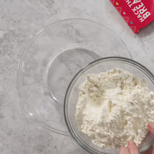 How to make pancakes with Hack The Bread mix